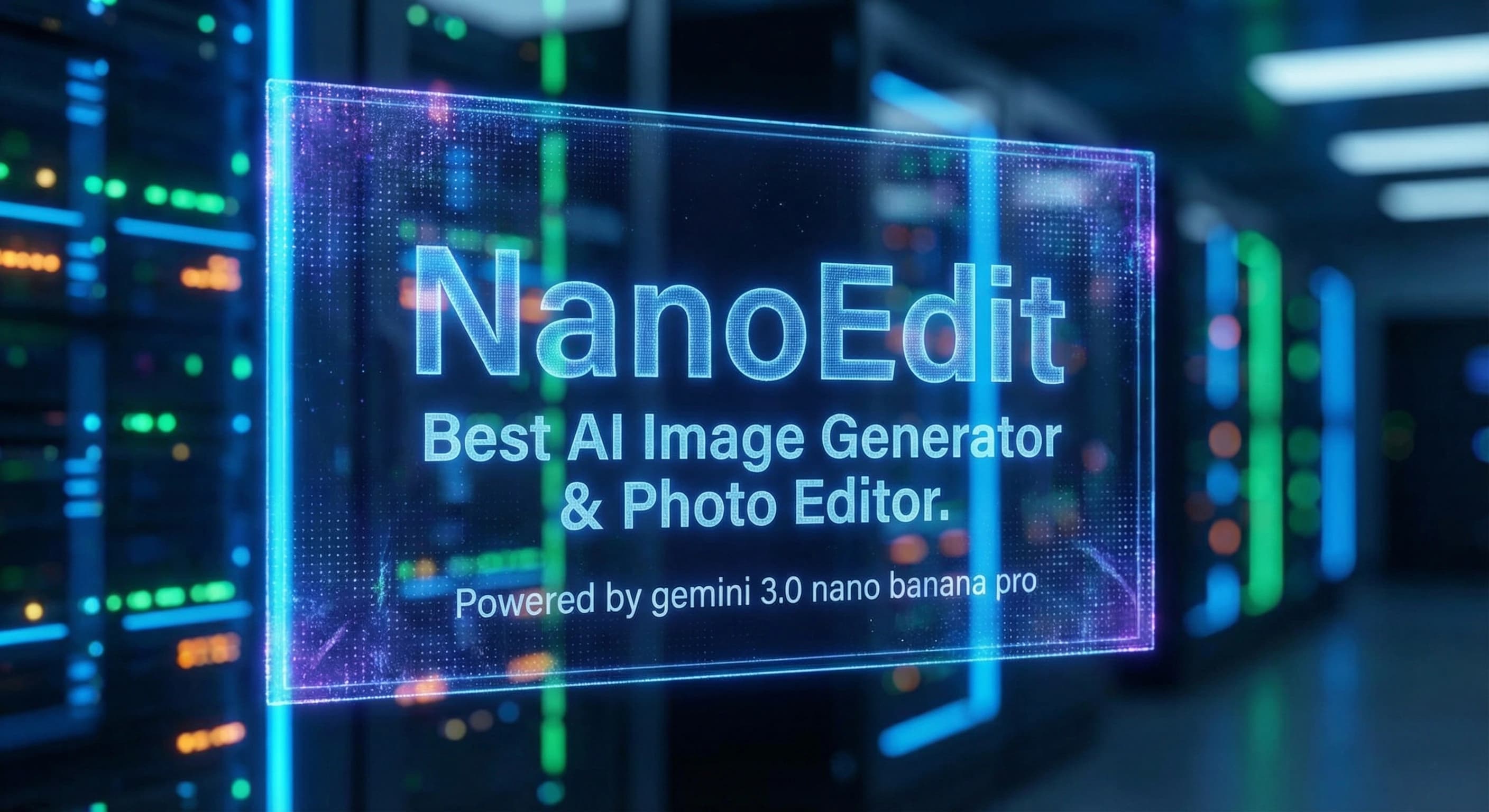 Advanced text rendering in NanoEdit powered by Nano Banana Pro